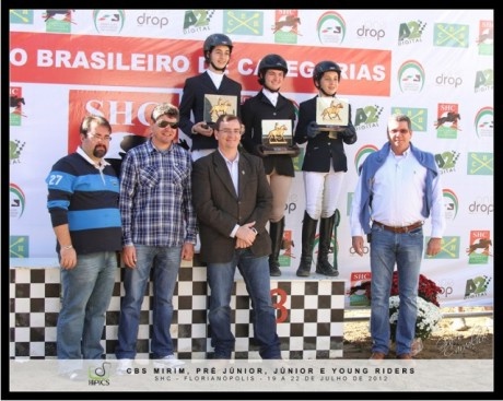 Equipe Feerj � BRONZE no CBS Mirim em Santa Catarina