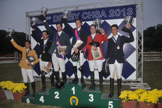 Felipe Amaral com Premiere Avignon Z sagra-se campe�o do GP Derby CHSA